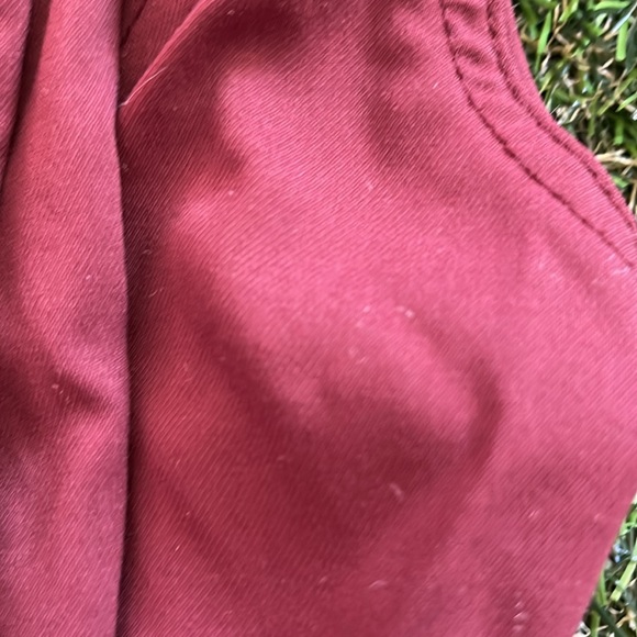 Prana Size 6 Halle Pants Burgundy - Picture 6 of 6